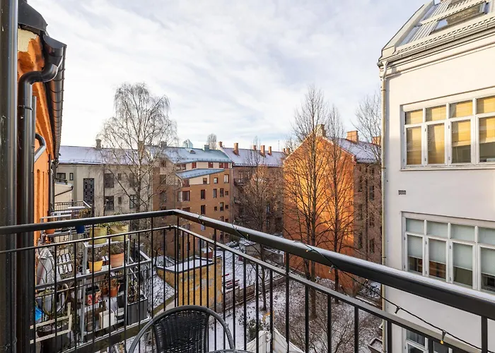 Lägenhet Beautiful Space With Balcony